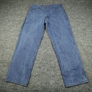 Workrite FR Jeans Mens 35X31‎ Blue Denim Construction INDURA Flame Resistant-